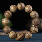 Ethnic Style Bracelet Bead Good Luck Bracelet for Men And Women, Golden Star Bead Bracelet, Rosary Wooden Bracelet, Positive Bracelet, Meditation Accessory, Ethnic Design, Traditional Jewelry, Natural Material, Durable Wood, Beaded Bracelet, Spiritual Bra